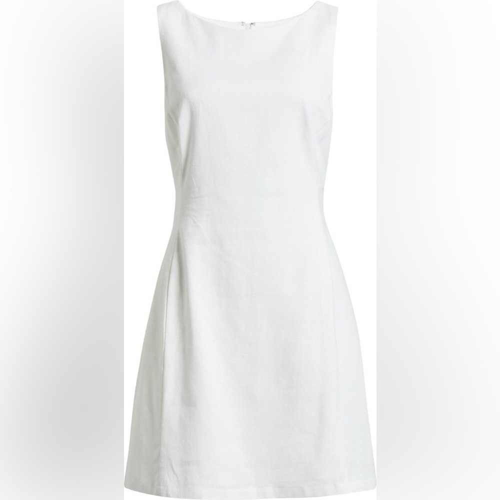 CHARLES HENRY Sleeveless Linen Blend Minidress ❤️NWT❤️IN STORES❤️ - Picture 5 of 6